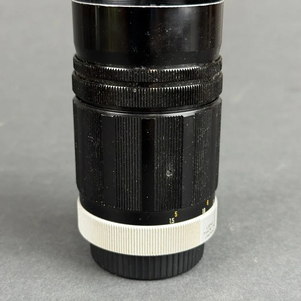 Konica Hexanon 135mm f3.5 Lens Manual Focus Prime Telephoto Japan